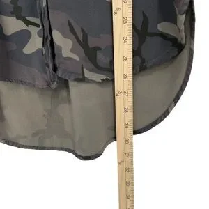Rock Republic Tops Rock Republic Gray Camo Button Up Shirt